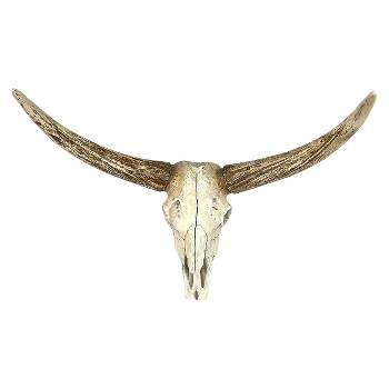 Resin Deer Skull with Horns - Storied Home