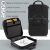 ZICOTO Beautiful 2-Inch 3-Ring Zipper Binder with Strap – Holds 500 Sheets, Laptop & Books – Premium Fabric, Extra Pockets, Great for School & Travel - 4 of 4