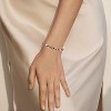 Eternity Bracelet Blue Cubic Zirconia, Sapphire Bracelet, 18K Gold Plated Hypoallergenic Bracelets -7.48inch/190mm - 2 of 4