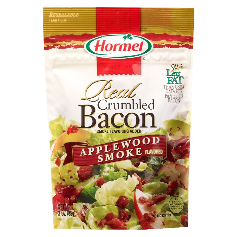 Hormel Real Applewood Smoke-Flavored Crumbled Bacon - 3oz, 1 of 11