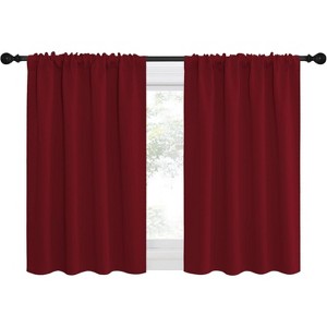 NICETOWN Blackout Curtains Rod Pocket Thermal Insulated Privacy Drapes（2 Panels） - 1 of 4