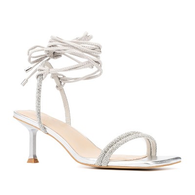 Fashion To Figure Women's Laurie Strappy Heel Sandal - Wide Width