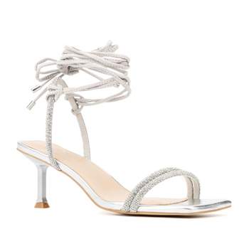 Fashion To Figure Women's Lana Strappy Heel Sandal - Wide Width ...