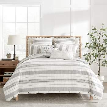 Monroe Stripe Comforter Set - Levtex Home