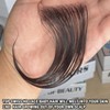 Labhairs Invisible Top Swiss HD Lace Reusable Baby Hair Edge Weave Synthetic 100% Virgin Brazilian Human Hair Natural Color - 3 of 4