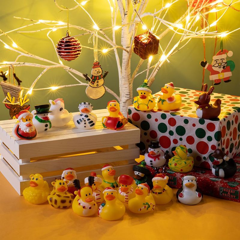Roll over image to zoom in
JOYIN 24pcs Kids Christmas Rubber Ducks, 5 of 7
