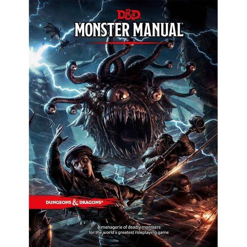 Dungeons & Dragons Monster Manual (Core Rulebook, D&d Roleplaying Game) - 5  Edition (Hardcover)