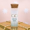 Pavilion Gift Company - Love You Sister - 14K Gold Plated Earring in a Bottle - Earrings - 4 of 4
