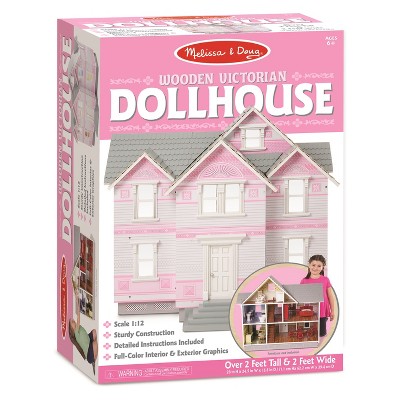 pink victorian dollhouse