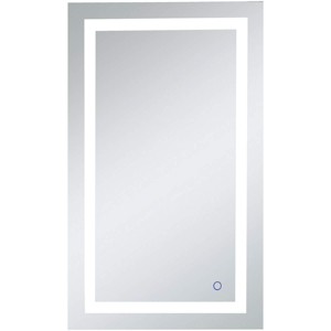 Elegant Lighting Helios 24in x 40in Hardwired LED mirror with touch sensor and color changing temperature 3000K/4200K/6400K - 1 of 4