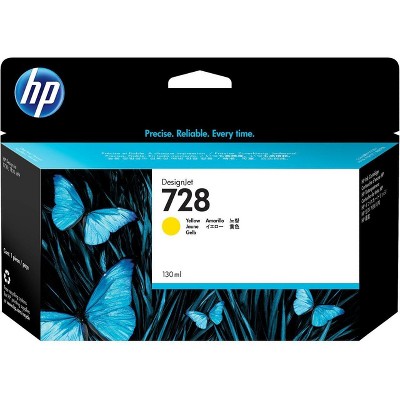 HP 728 Ink Cartridge - Yellow