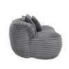 Sapphtopaz High Back Corduroy Bean Bag Chair Lazy Sofa Chair Bean Bag Chairs for Adults Couch for Adults and Kids for Gaming, Watching TV - 2 of 4