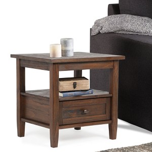 NicBex Vintage Coffee Table with Storage,2-Tier Table with Shelf and Drawer,Multi-Functional Table for Living Room and Bedroom - 1 of 4