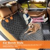 Itopfox Waterproof Dog Car Seat Cover with Side Flaps, Heavy Duty Scratch Proof Nonslip Hammock for Pets, Fits Most Cars Trucks and SUVs - 2 of 4