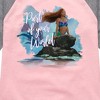 Girls' - Disney - Part Of Your World Shirt Tail Raglan Graphic T-shirt - 2 of 4