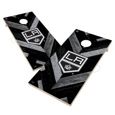 NHL Los Angeles Kings 2'x4' Solid Wood Cornhole Board