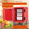 Premium Catering Food Warmer - Insulated Hot/Cold Carrier for 6 Full-Size Pans with Heavy-Duty Casters - 2 of 4