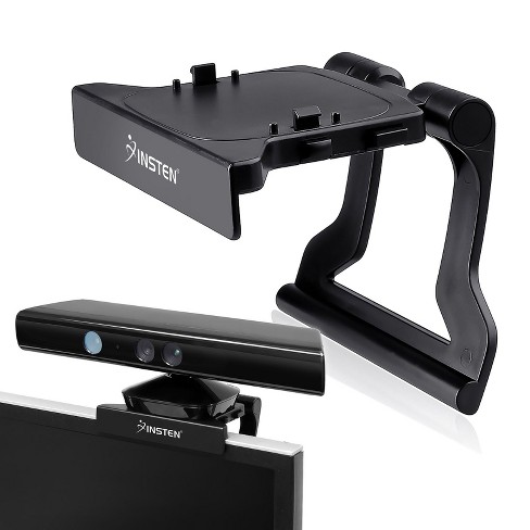 INSTEN Kinect Sensor Mount Holder compatible with Microsoft Xbox 360/ Xbox  360 Slim, Black