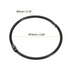 Unique Bargains Carbon Steel Loose Leaf Binder Snap Shower Curtain Rings 6 Pcs - 2 of 4