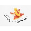 Panamanian golden frog, Poison Dart Fire Frog, Arrow Frog, Very Nice Plastic Design, Educational, , Realistic Figure, Toy, 1 1/2 Inches. CWG20 B47 - 2 of 4