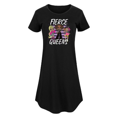 Women's - LOL Surprise! - Fierce Queens Graphic T-shirt Dress