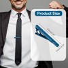 Unique Bargains Necktie Pinch with Black Gift Box for Regular Ties Wedding Business Men Tie Clip - 2 of 4