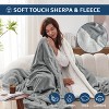 Ultra Soft Faux Shearling Blanket Twin - 2 of 4