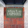 Stupell Industries Farmhouse Welcome with Sprigs Printed Outdoor Door Mat, design by Amanda McGee, 18"x30" - 4 of 4
