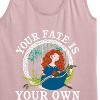 Women's - Disney - Merida Your Fate Is Your Own Graphic Racerback Tank - 2 of 4