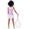 Girls Outdoor Sports Sleeveless Dress with Pockets Tennis Golf Outfit Athletic Sets - 2 of 4