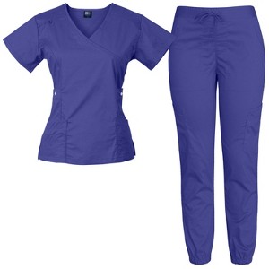Medgear Women's 12-Pocket Jogger Set - 1 of 4