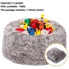 Bean Bag Chair Cover Only, Soft Plush Bean Bag Cover No Filler for Adults Kids, Washable Bean Bag Couch Cover - 4 of 4