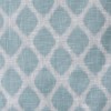 Sapphtopaz Blackout Curtains, Printed Ikat Window Curtain Panel, Privacy Assured, Light Filtering for Living Room, Bedroom - 2 of 4