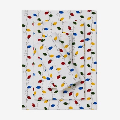 BrylaneHome Cotton Flannel Print Sheet Set