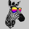 Men's Design By Humans Cool Zebra By clingcling T-Shirt - 2 of 4
