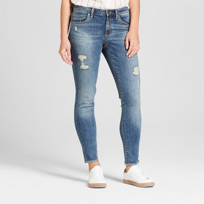 target mid rise skinny jeans