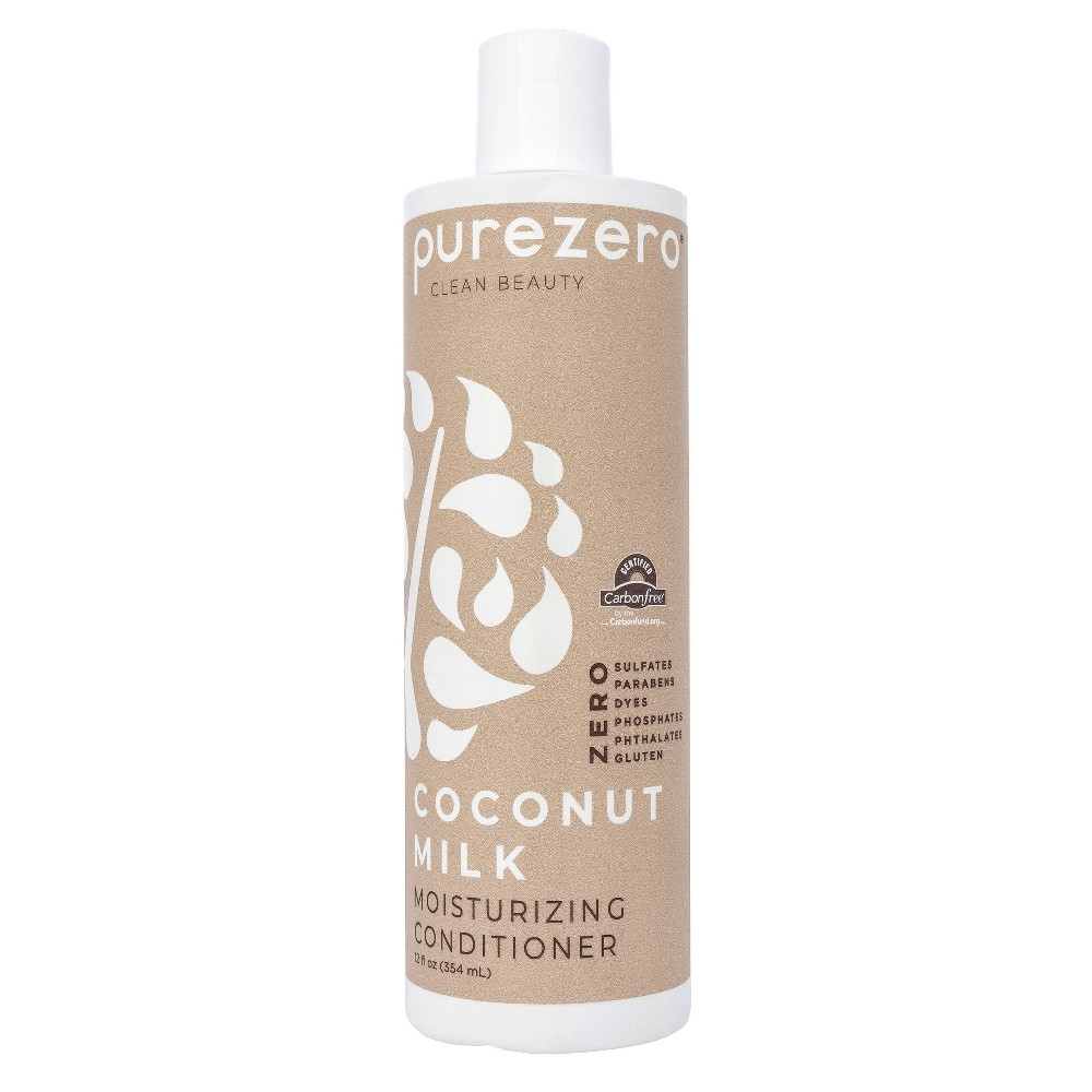 Purezero Coconut Milk Moisturizing Conditioner 12 fl oz ((Pack Of 8))