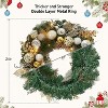 Pre-Lit Christmas Wreath for Front Door - 4 of 4