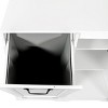 TopComfy Decorative Storage Cabinets Laundry Cabinet with Doors and shelf Tilt Out Laundry Hamper for Kitchen, White, 31.5"*15.75"*30.31" - 3 of 4