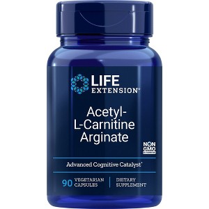 Acetyl-L-Carnitine Arginate by Life Extension  -  90 VegCap - 1 of 2