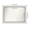 Amanti Art Ellie Non-Beveled Framed Bathroom Vanity Wall Mirror - 3 of 4