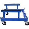A 1500-pound Car Engine Bracket Trolley with Adjustable Width and Height, Compatible with 4×360° Rotating Wheels, and Equipped with Rubber Pads - 3 of 4