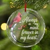 Christmas Ornament 2025 Remembrance Ornament for Loss of Loved One Forever in My Heart Bereavement Gift Sympathy Keepsake - 4 of 4