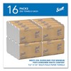 Scott Essential Multi-Fold Towels, Absorbency Pockets, 1-Ply, 9.2 x 9.4, White, 250/Packs, 16 Packs/Carton - image 2 of 4