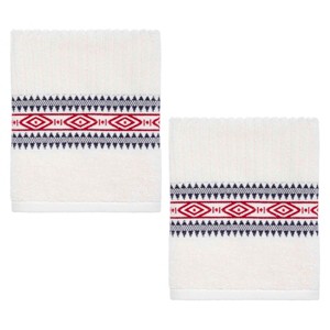 Izod Aspen 2-Pack Hand Towel Set - 1 of 3