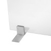 39x29" Fireplace Screen Tempered Glass 1 Panel Fire Door Cover Spark Guard - 3 of 4
