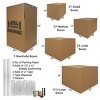 UBMOVE 8 Room Wardrobe Kit 88 Moving Boxes & Moving Supplies - 2 of 4