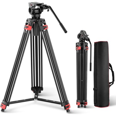 Craze Ventures Pro Fluid Video Tripod System