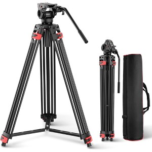 Craze Ventures Pro Fluid Video Tripod System - 1 of 4