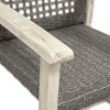Infurnic Patio Accent Chairs, Outdoor Chair, Park Love Seat with Breathable Sling Fabric for Lawn, Garden and Porch, 2 PCS, Gray, 23.75"*26.25"*33.75" - 4 of 4